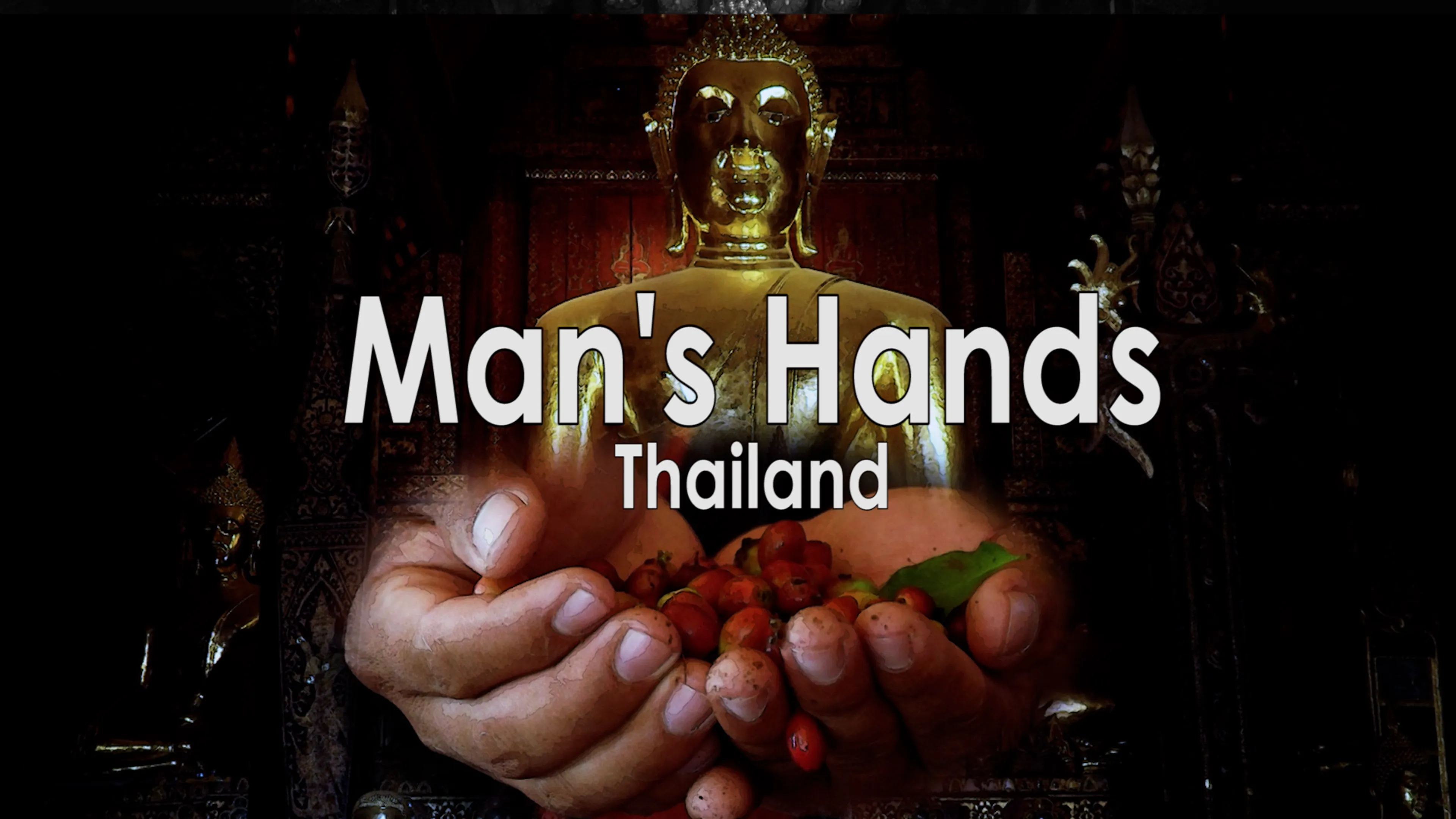 Man's Hands Thailand poster